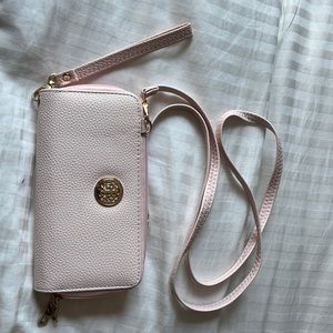 Cross Body, wallet/purse, with detachable straps.